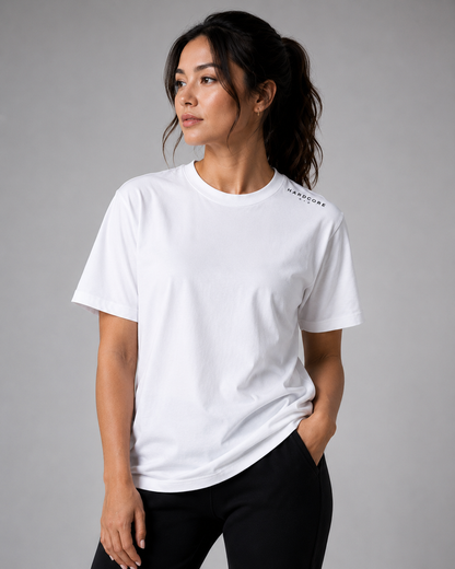 Hardcore - White Tee