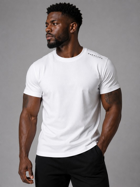 Hardcore - White Tee