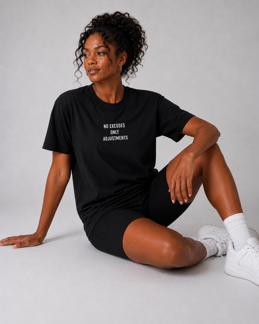 No Excuses - Black Tee