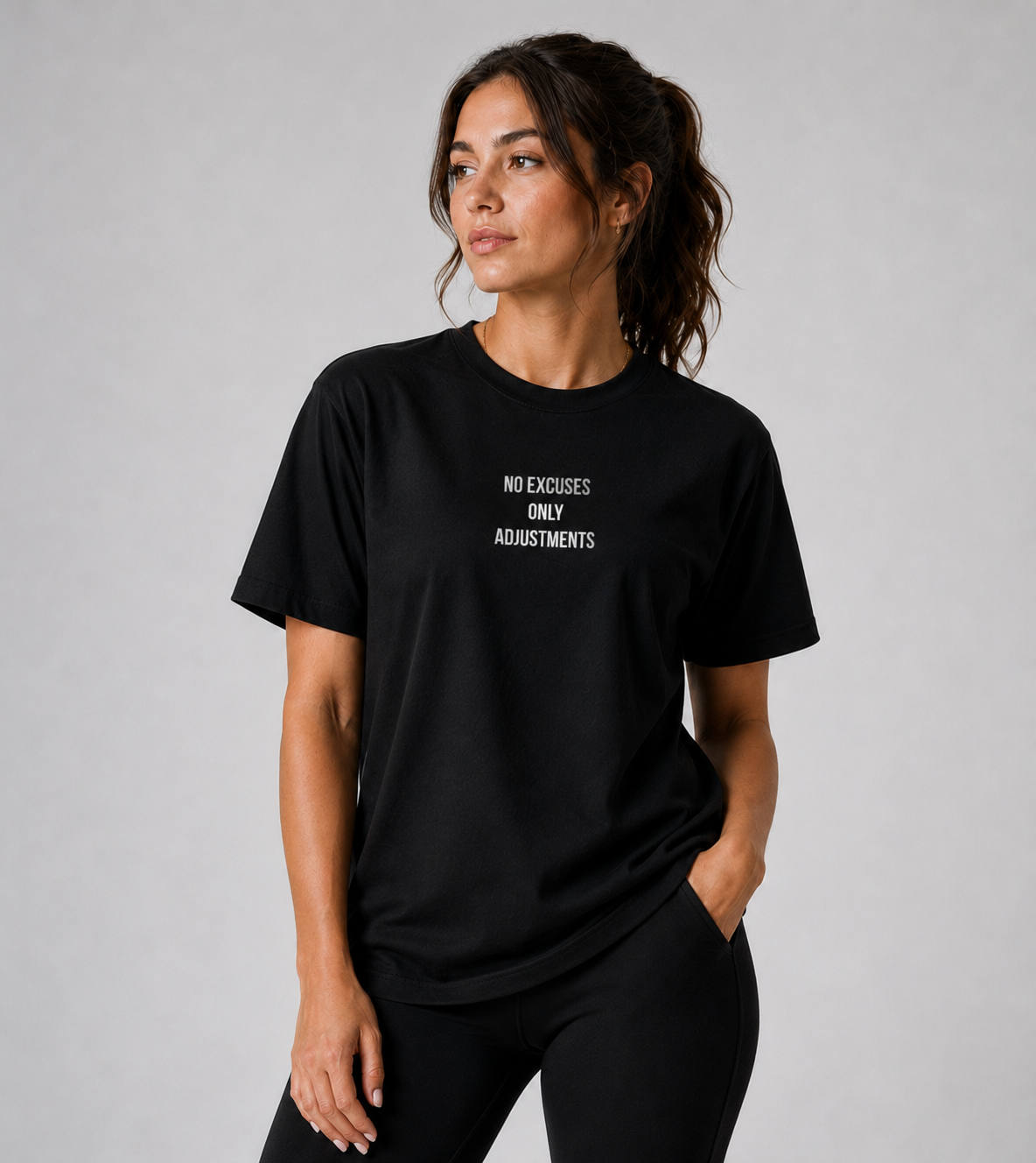 No Excuses - Black Tee